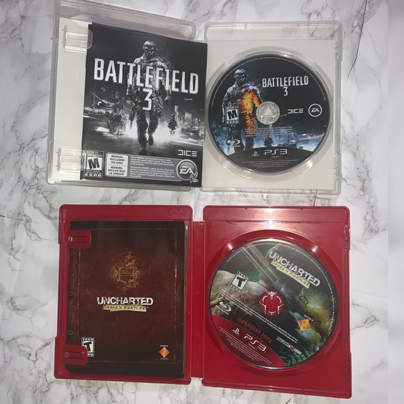 PlayStation 3 Games - Battlefield 3 and Uncharted: Drake’s Fortune - Picture 2 of 4